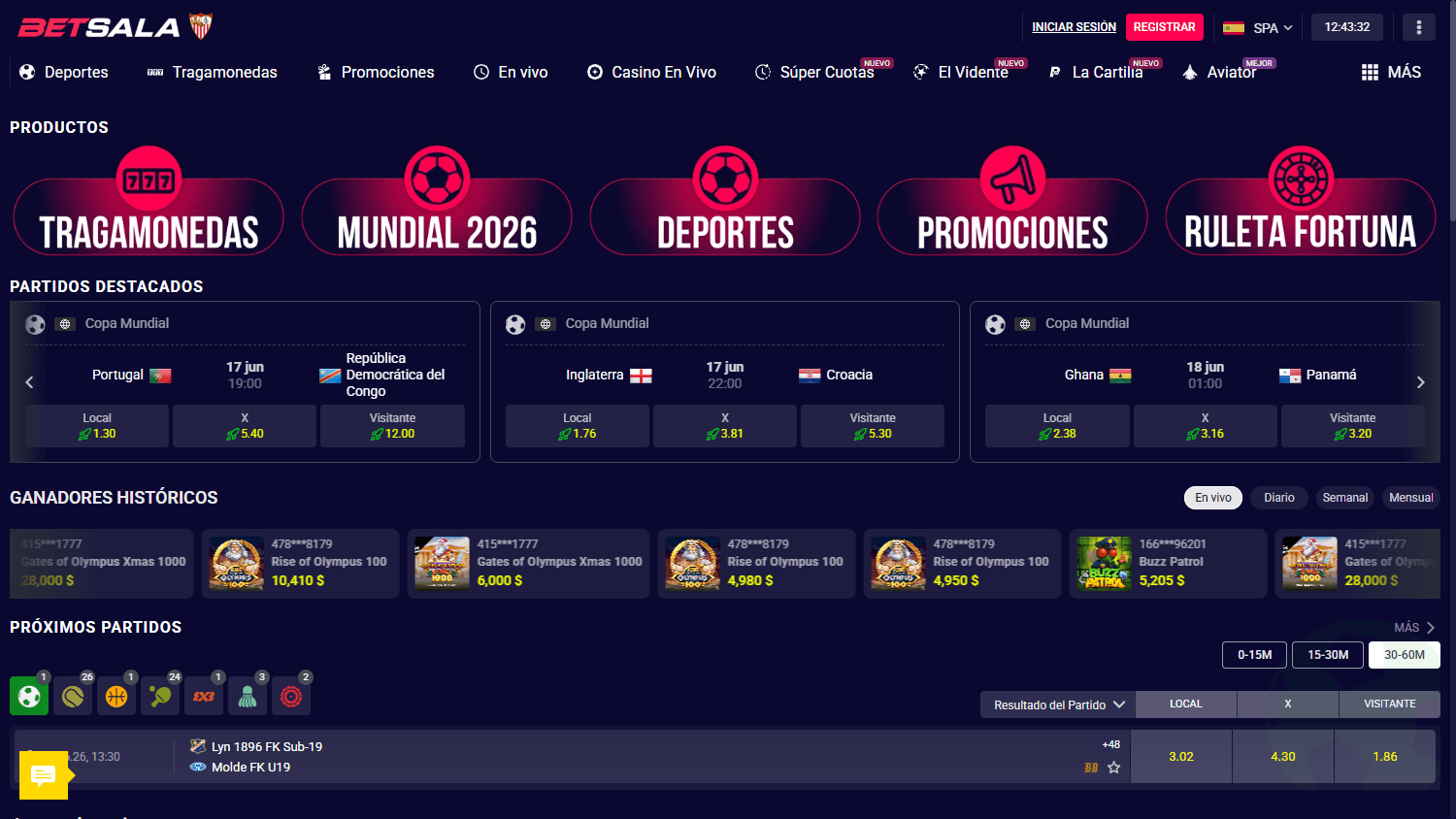 betsala_casino_homepage_desktop