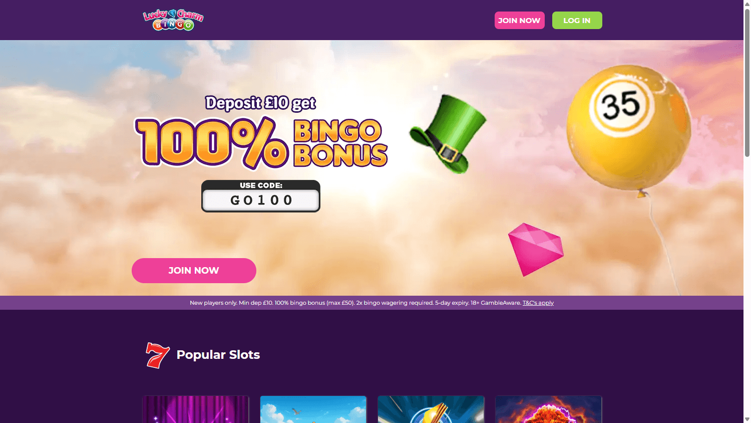 lucky_charm_bingo_casino_homepage_desktop