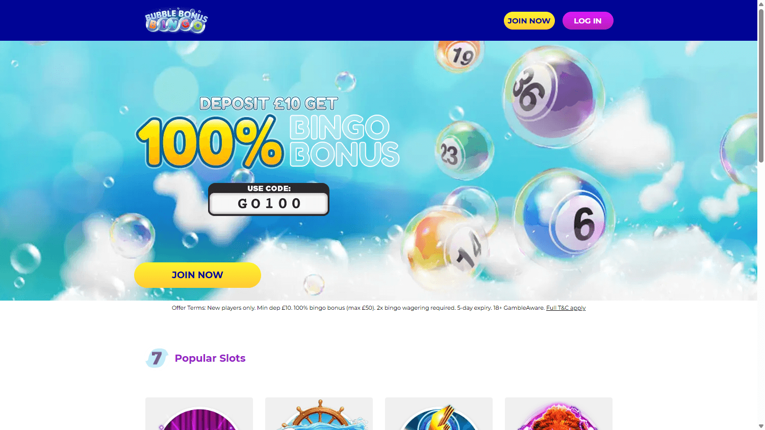 bubble_bonus_bingo_casino_homepage_desktop
