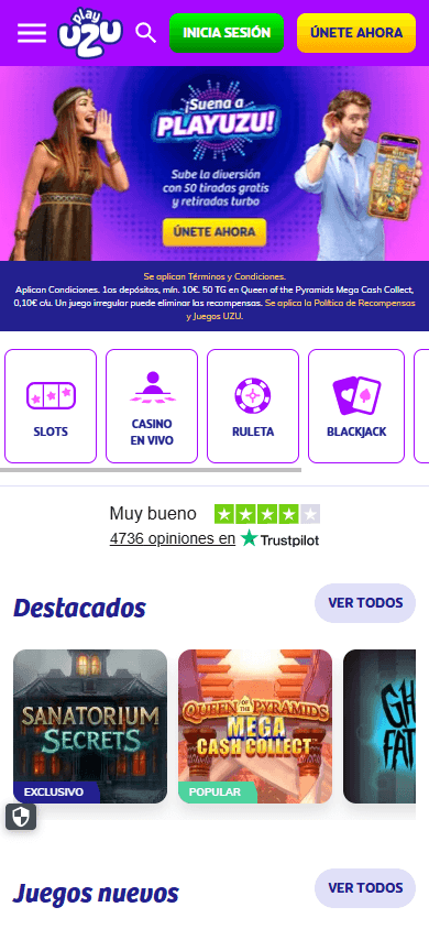 playuzu_casino_es_homepage_mobile