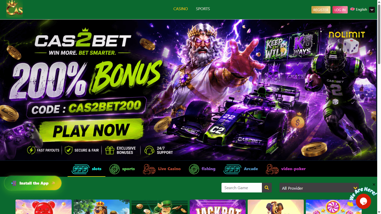 cas2bet_casino_homepage_desktop
