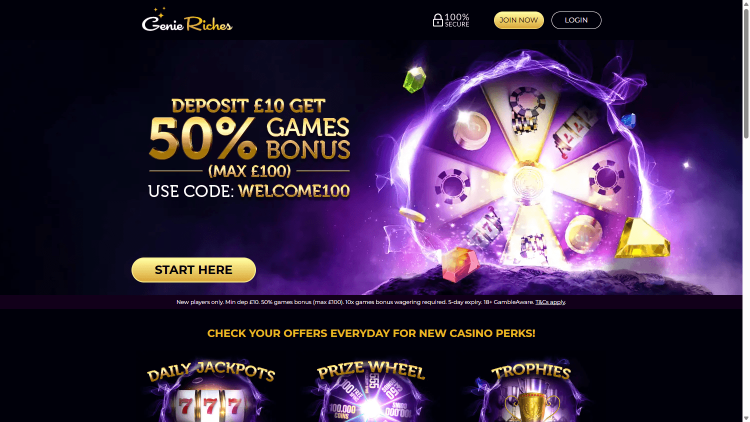 genie_riches_casino_homepage_desktop