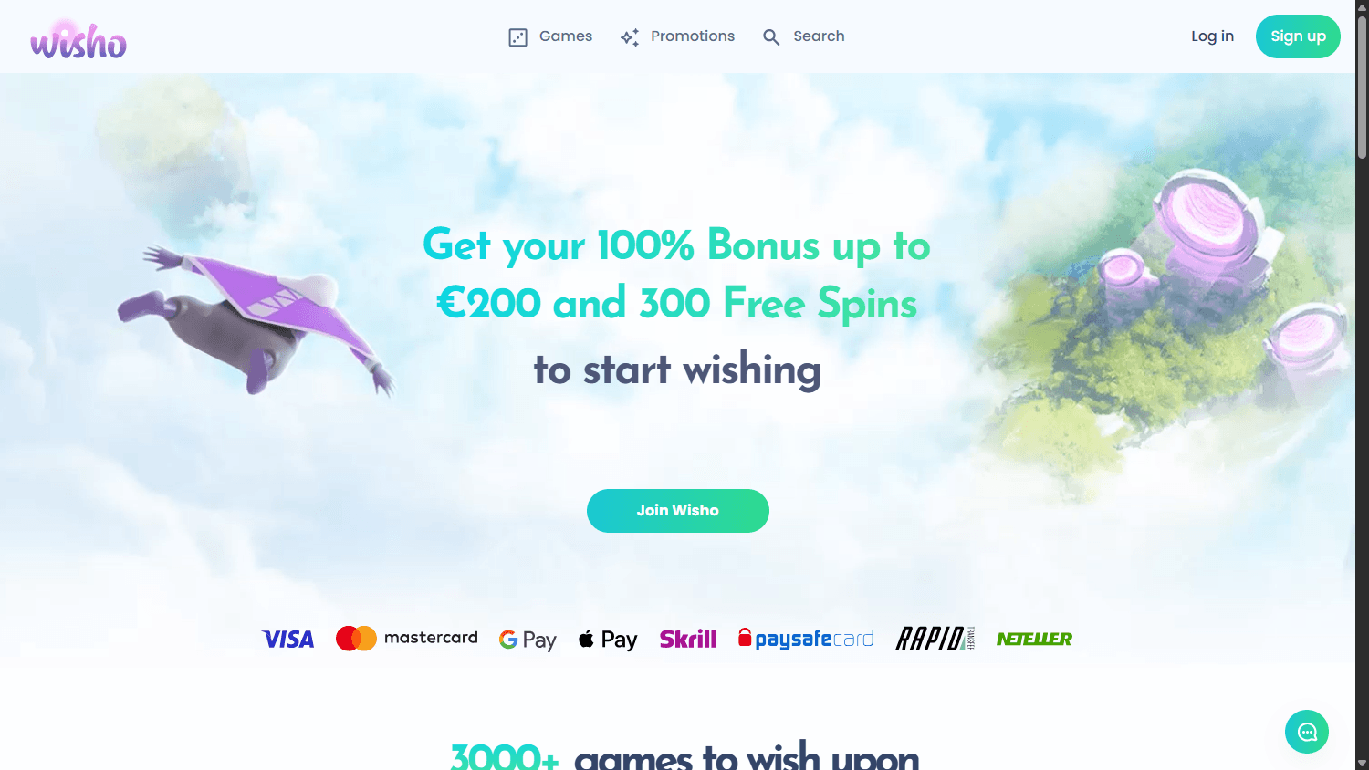 wisho_casino_homepage_desktop