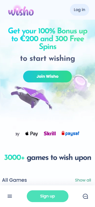 wisho_casino_homepage_mobile