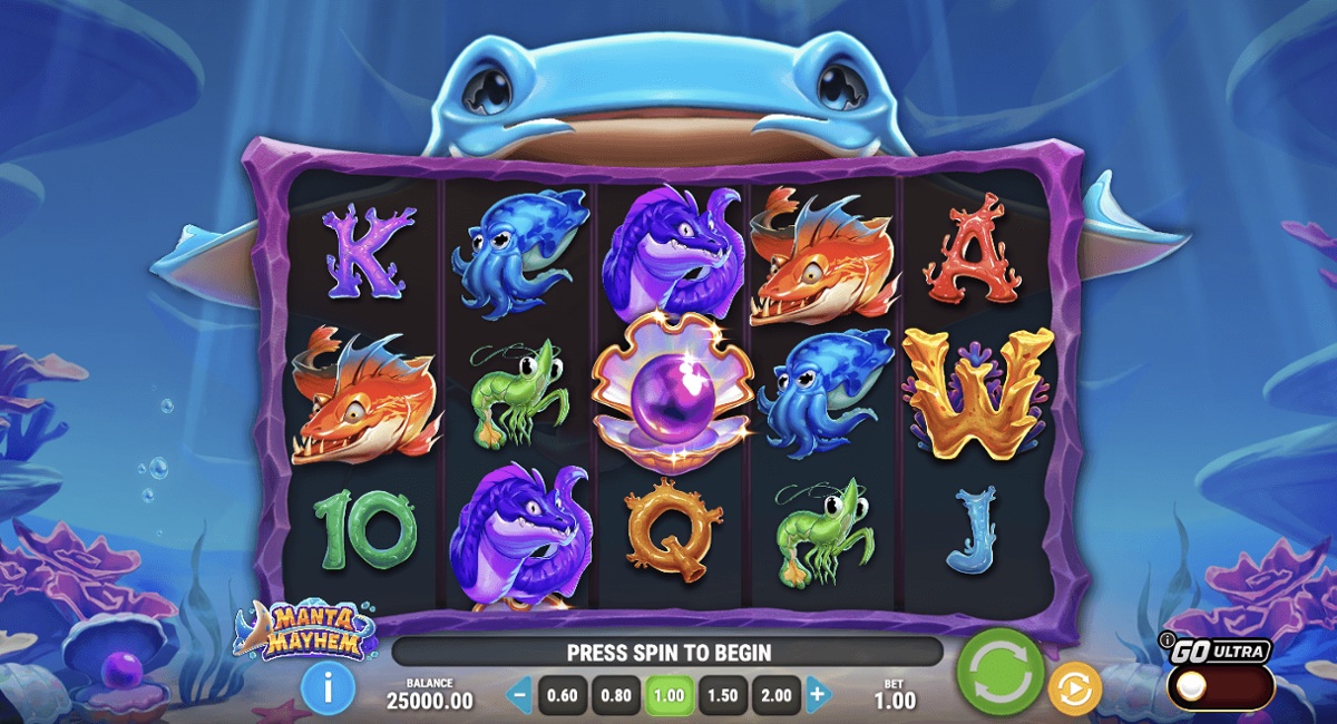 Manta Mayhem invites players to take a deep dive into the ocean