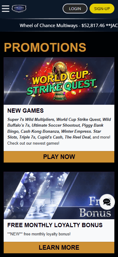 Lincoln_Casino_promotions_mobile