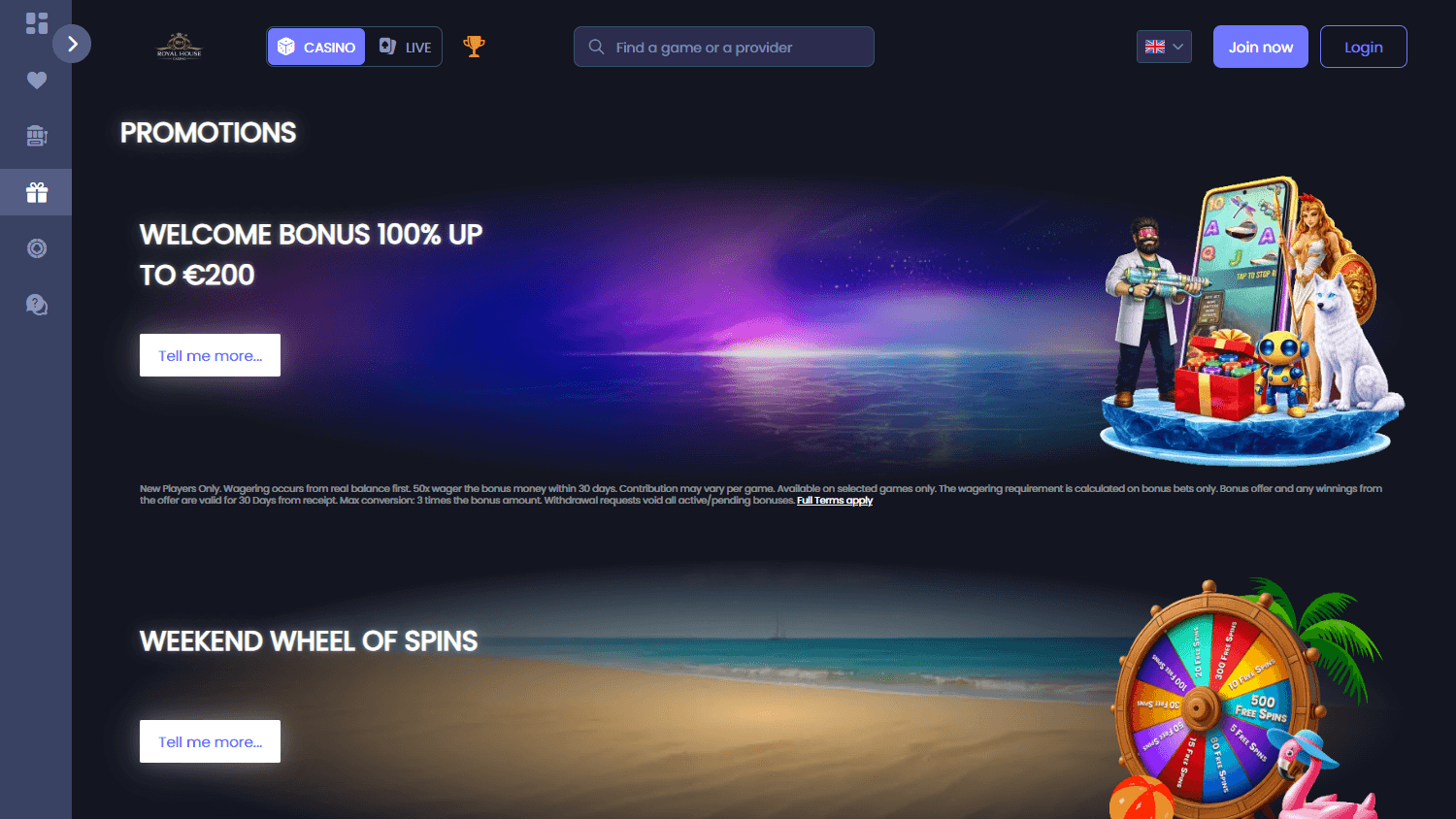 Royal_House_Casino_promotions_desktop