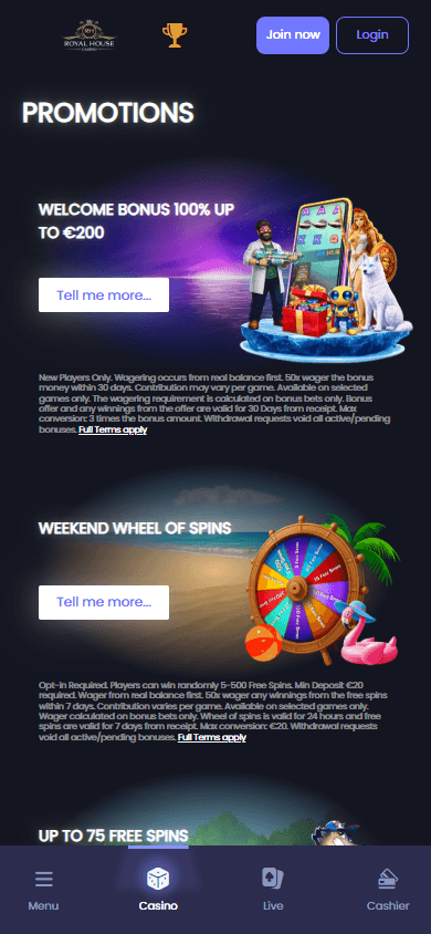 Royal_House_Casino_promotions_mobile