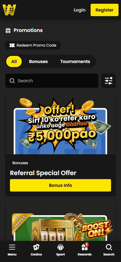 Casino_The_World_promotions_mobile