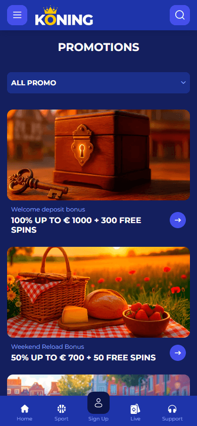 Koning_Casino_promotions_mobile