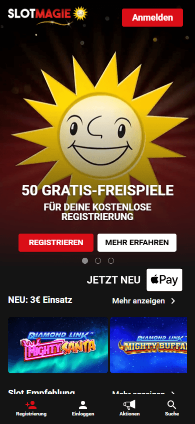 SlotMagie_Casino_homepage_mobile