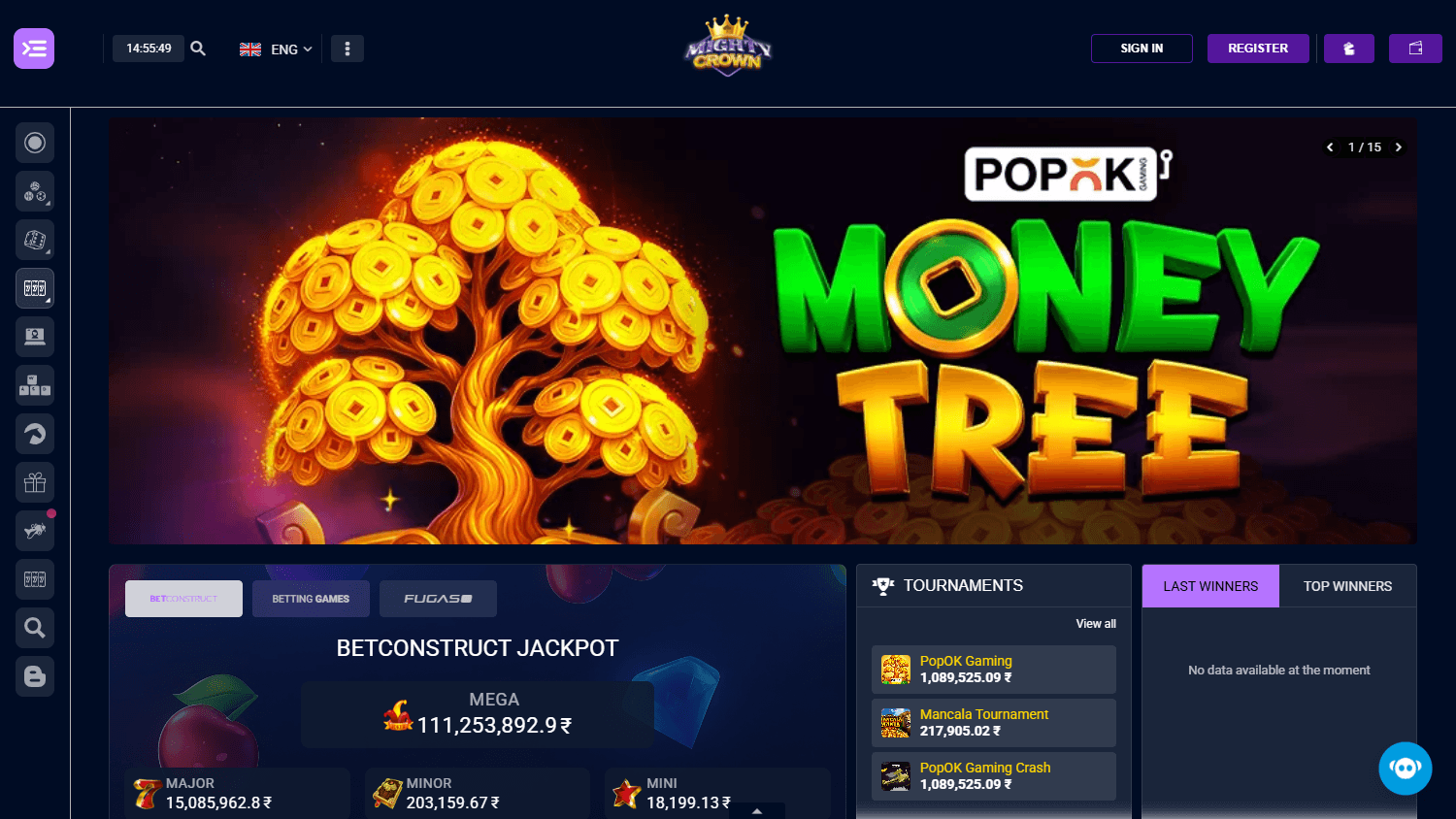 Mightycrown_Casino_game_gallery_desktop