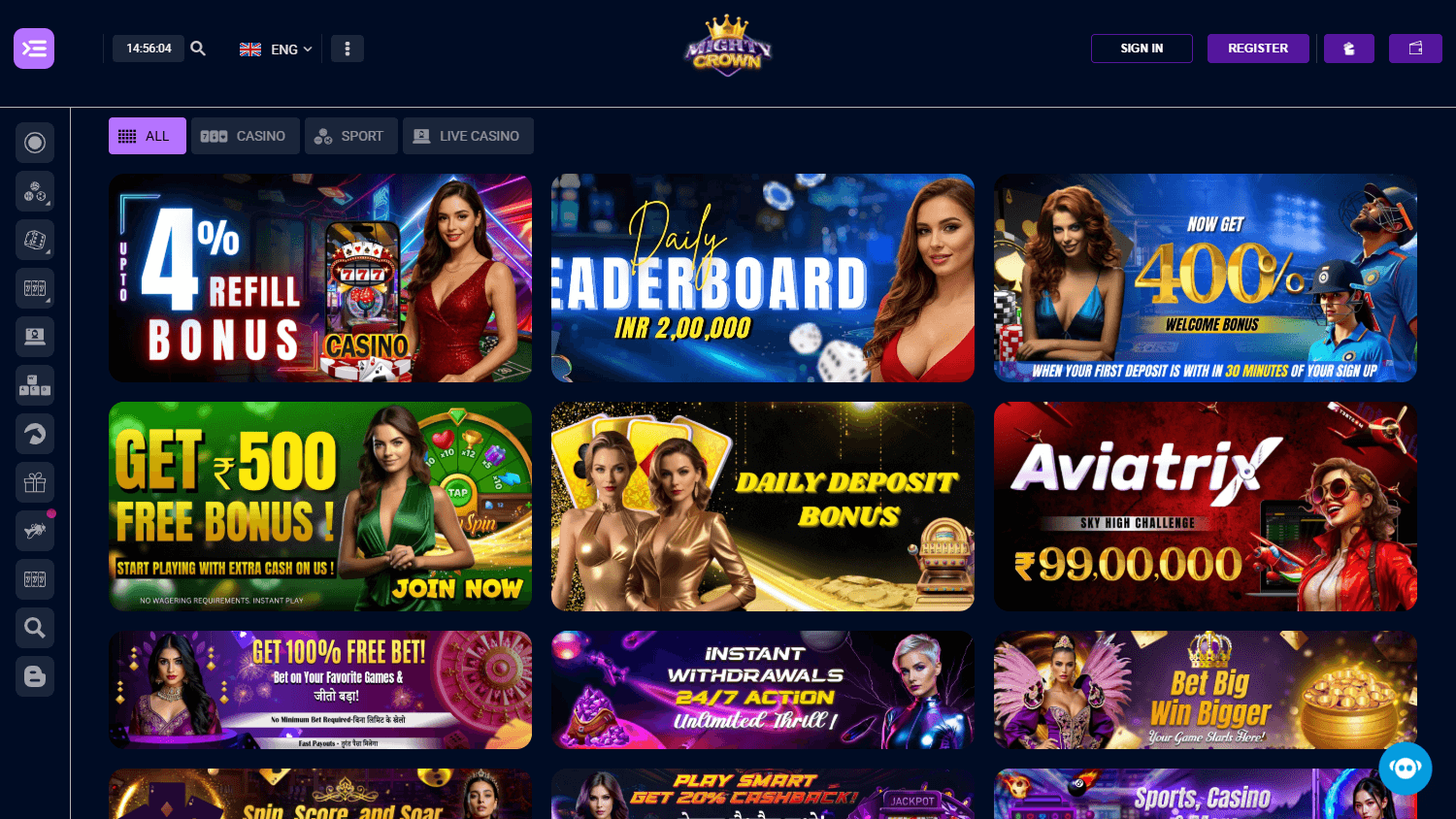 Mightycrown_Casino_promotions_desktop