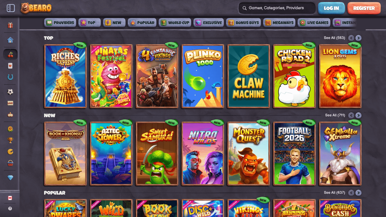 Bearo_Casino_game_gallery_desktop