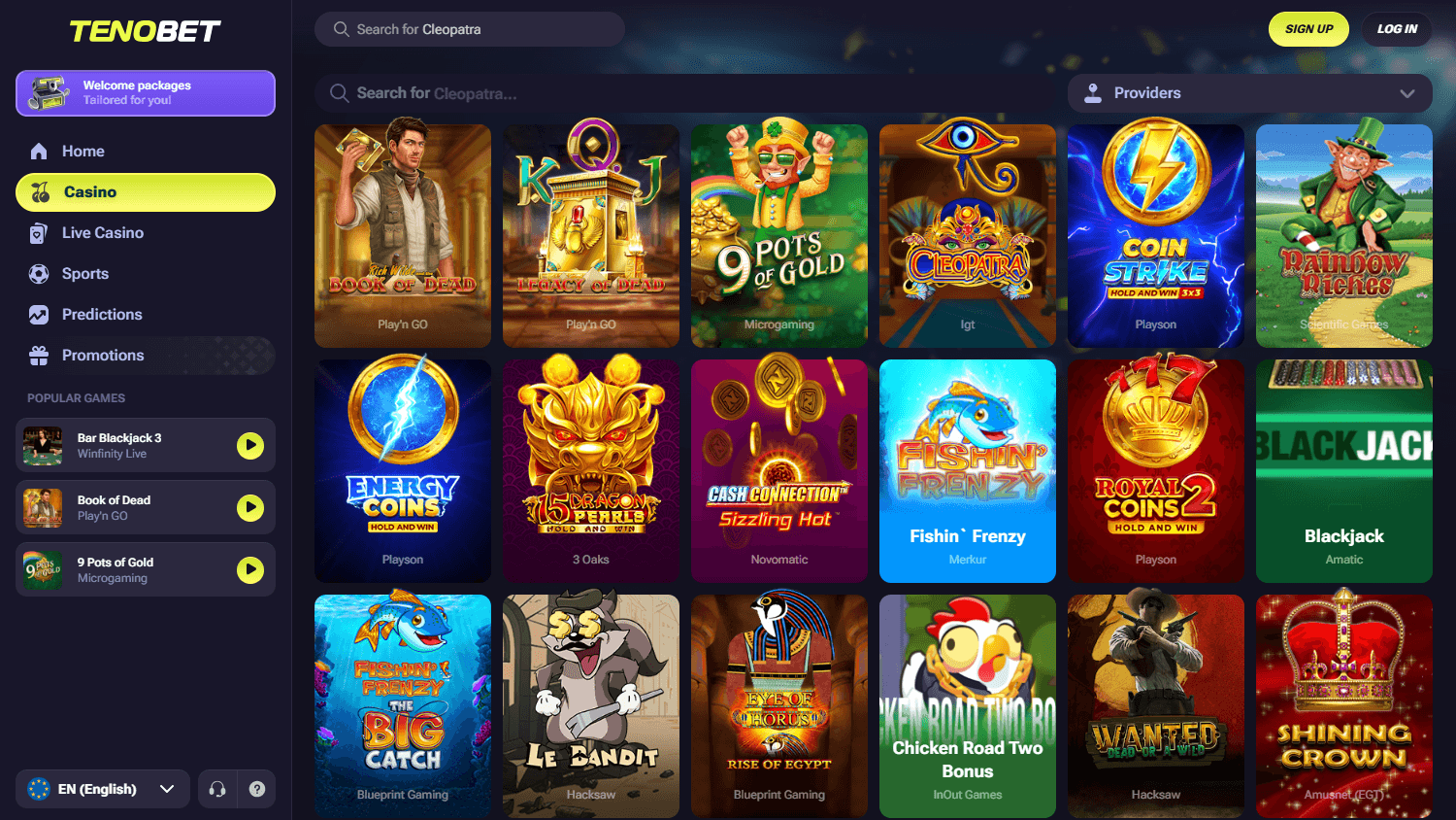 TenoBet_Casino_game_gallery_desktop