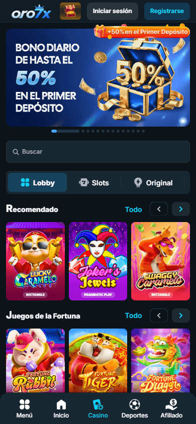 Oro7x_Casino_game_gallery_mobile