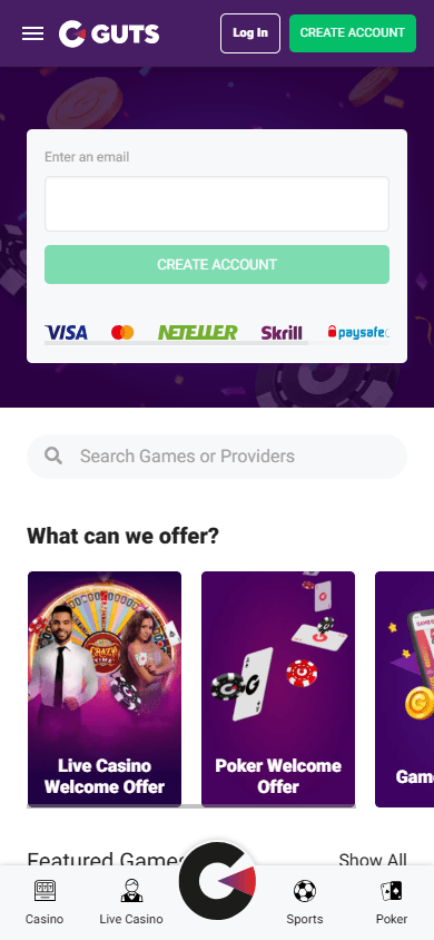 Guts_Casino_homepage_mobile