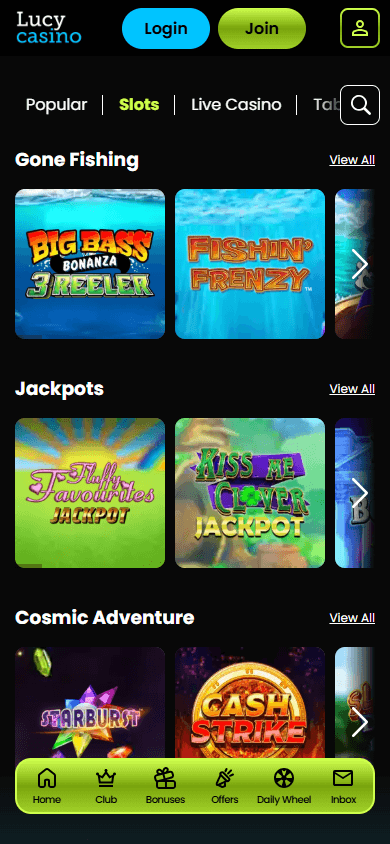 Lucy_Casino_game_gallery_mobile