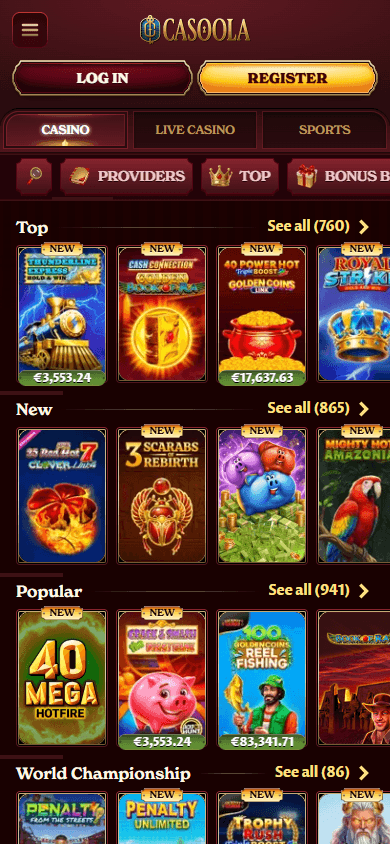 Casoola_Casino_game_gallery_mobile