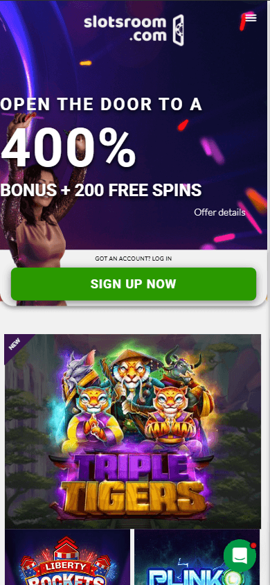 SlotsRoom_Casino_homepage_mobile