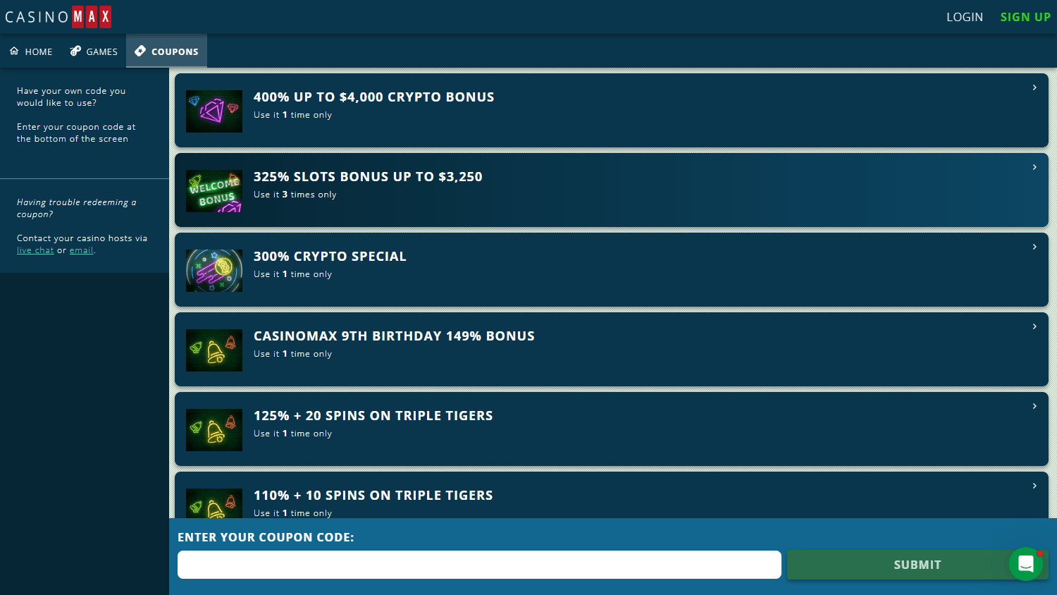 CasinoMax_promotions_desktop