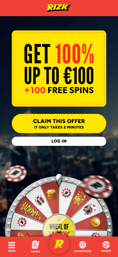 Rizk_Casino_homepage_mobile