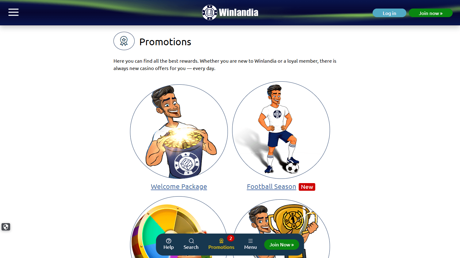 Winlandia_Casino_promotions_desktop
