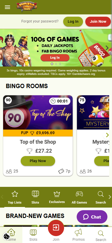 Jungle_Reels_Casino_homepage_mobile