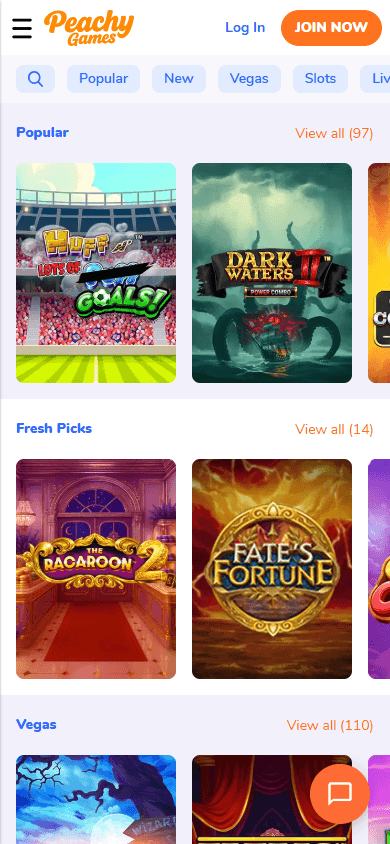 PeachyGames_Casino_game_gallery_mobile