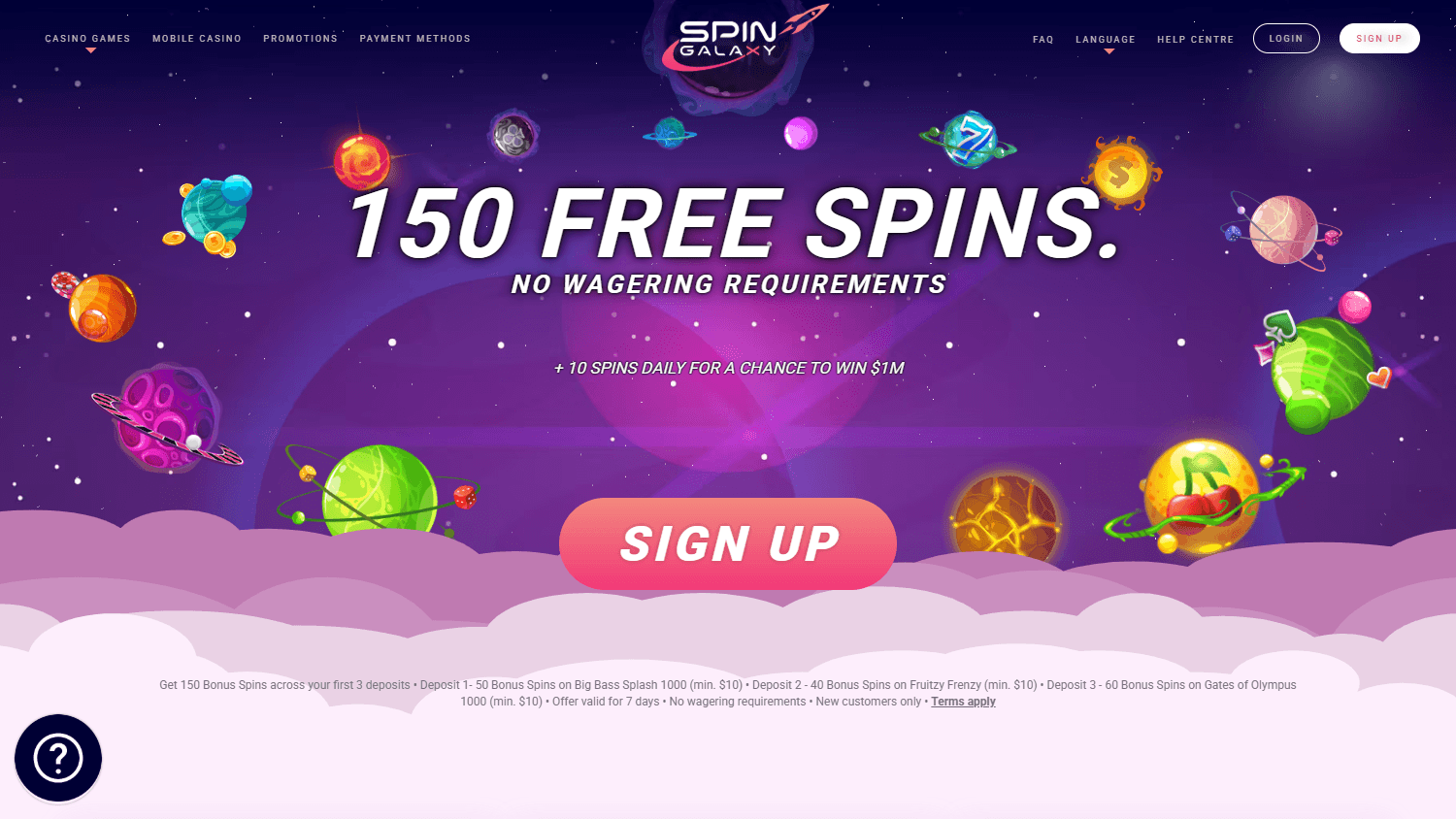 Spin_Galaxy_Casino_homepage_desktop