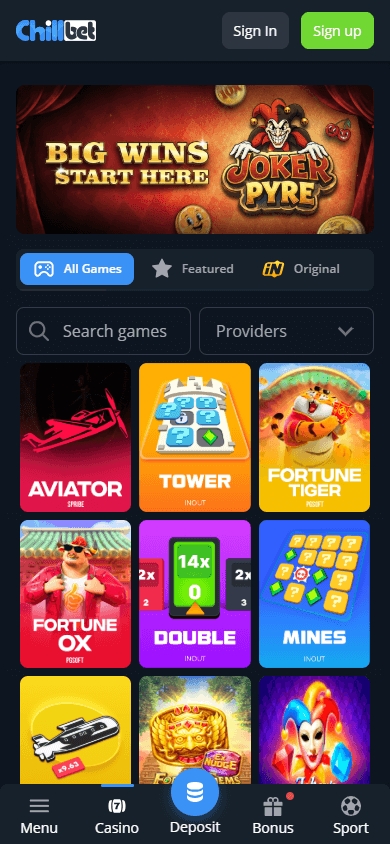 ChillBet_Casino_game_gallery_mobile