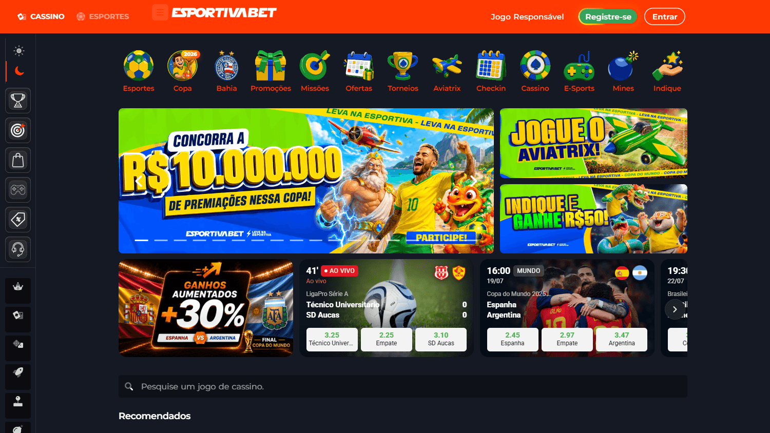 Esportiva_Bet_Casino_homepage_desktop