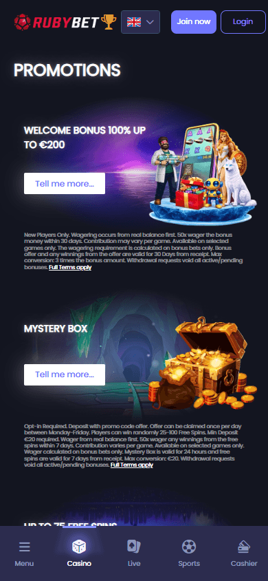 Ruby_Bet_Casino_promotions_mobile