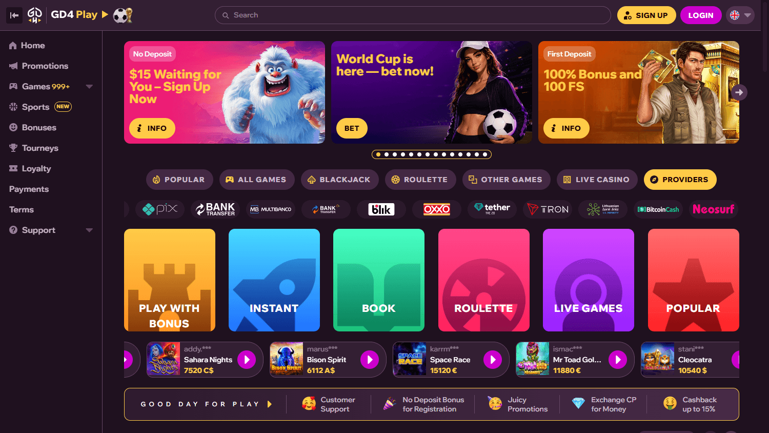 Good_Day_4_Play_Casino_homepage_desktop