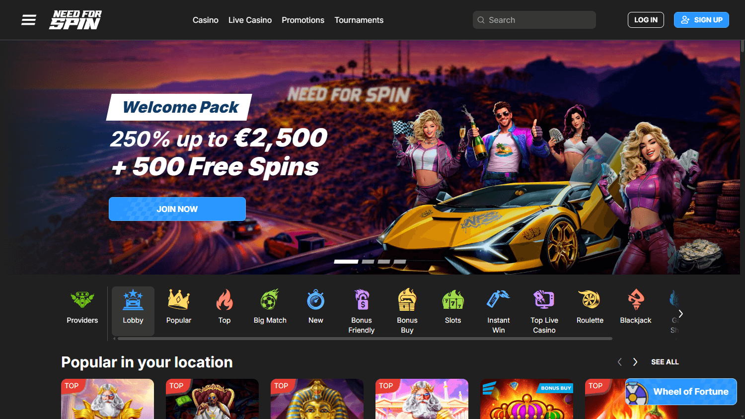 Need_For_Spin_Casino_homepage_desktop