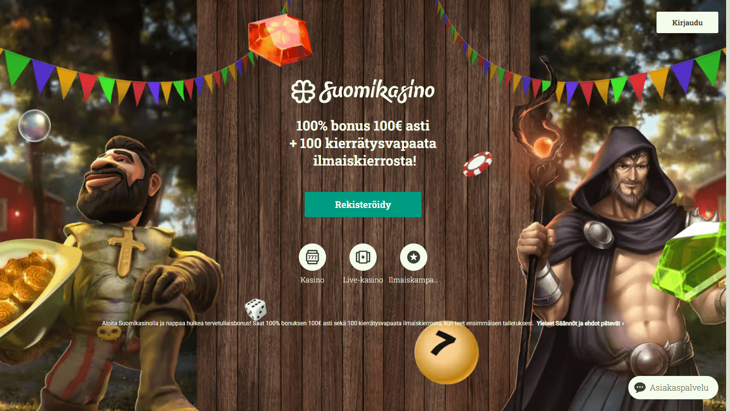 suomikasino_casino_homepage_desktop