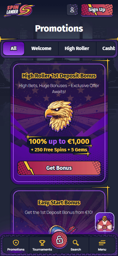 spinlander_casino_promotions_mobile