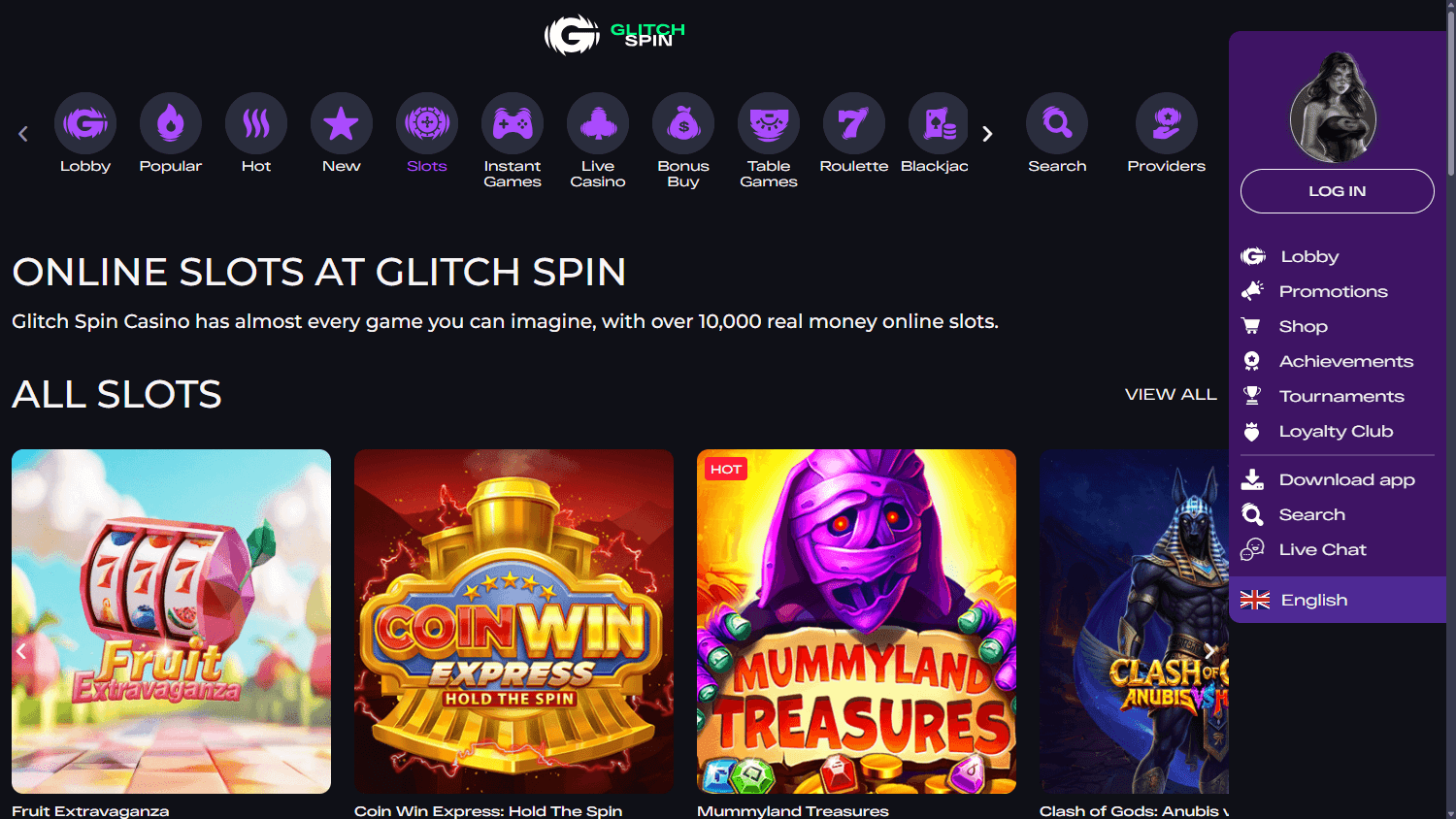 glitchspin_casino_game_gallery_desktop