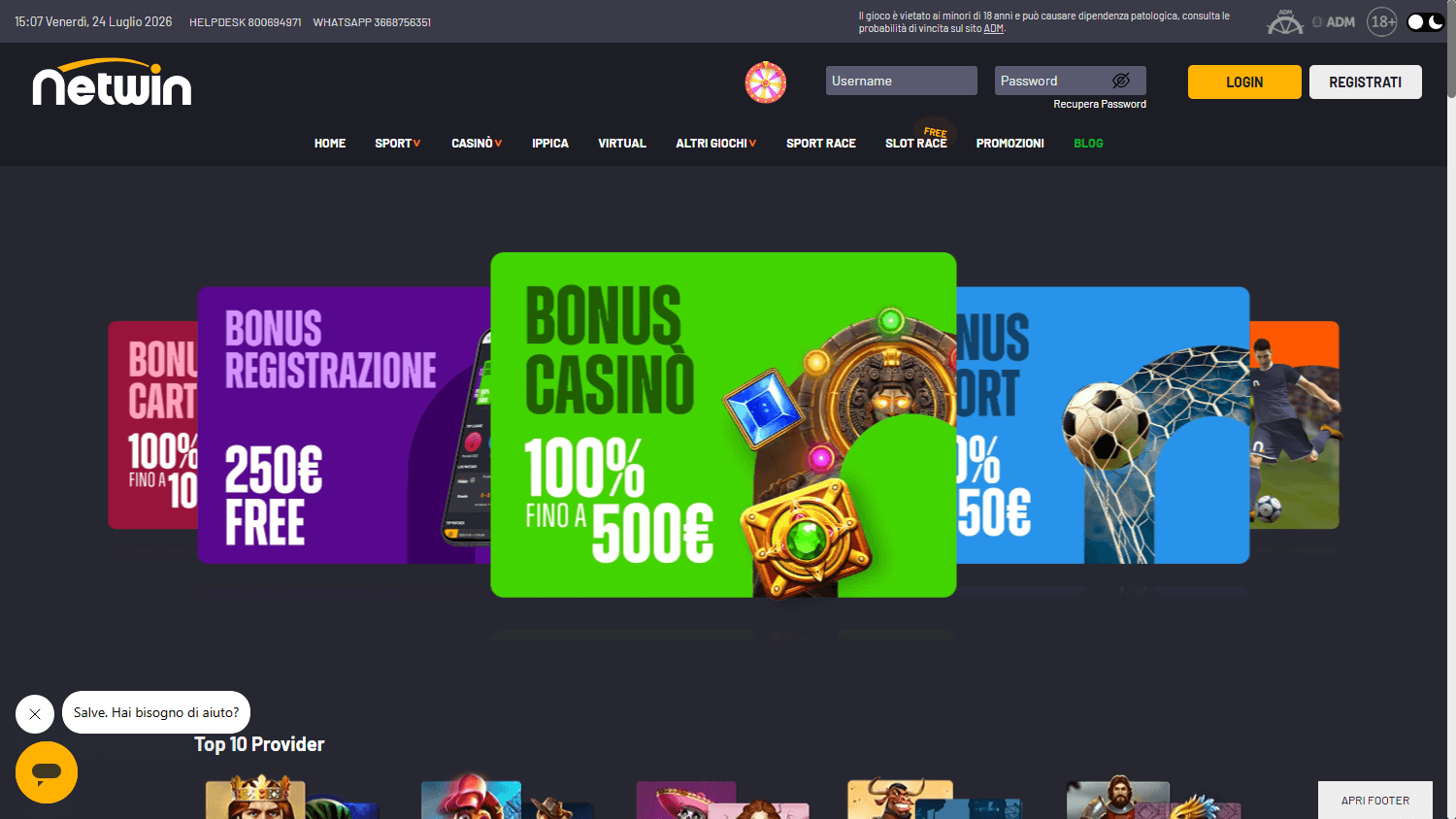 netwin_casino_homepage_desktop