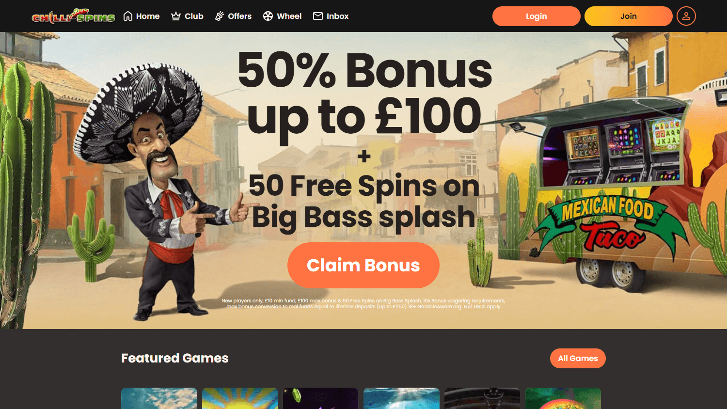 Chilli_Spins_Casino_homepage_desktop