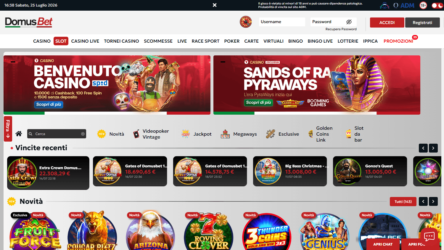 DomusBet_Casino_game_gallery_desktop
