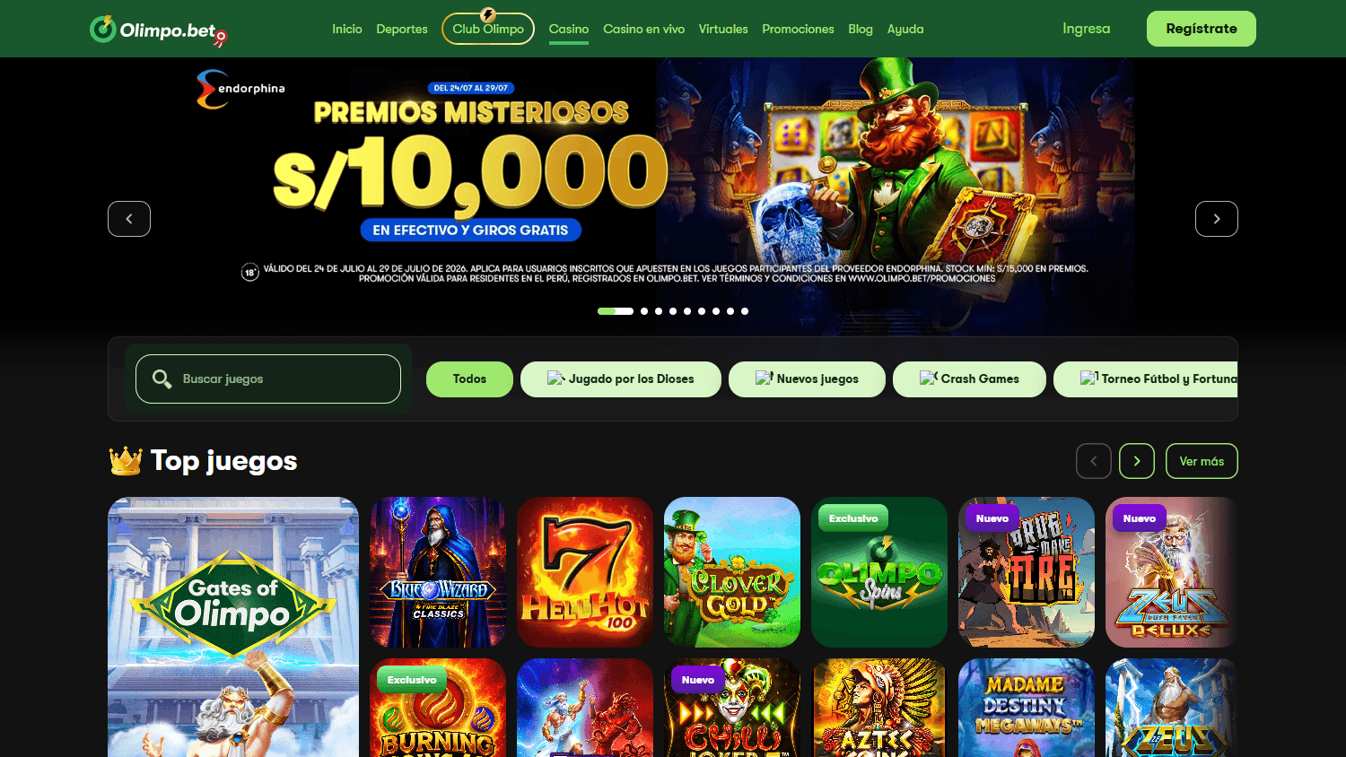 Olimpo_Bet_Casino_game_gallery_desktop