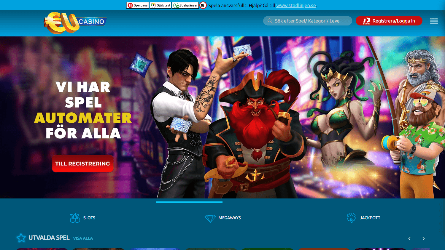 EUcasino_SE_homepage_desktop