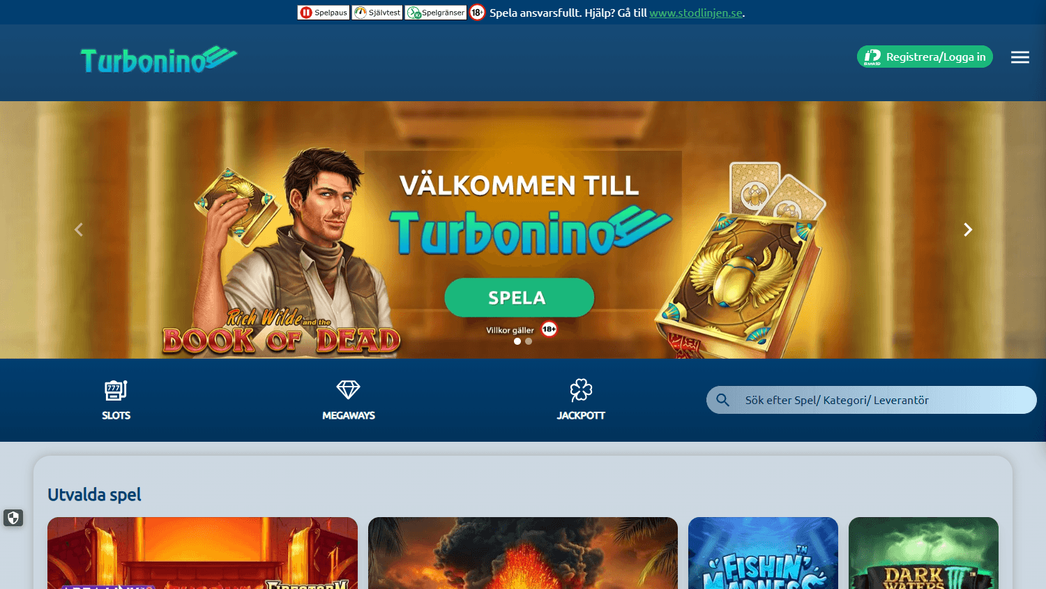 Turbonino_Casino_SE_homepage_desktop