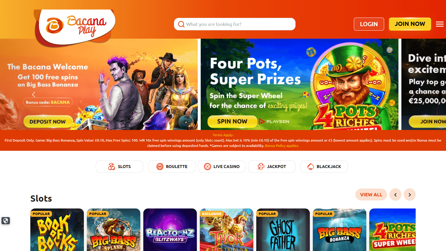BacanaPlay_Casino_UK_homepage_desktop