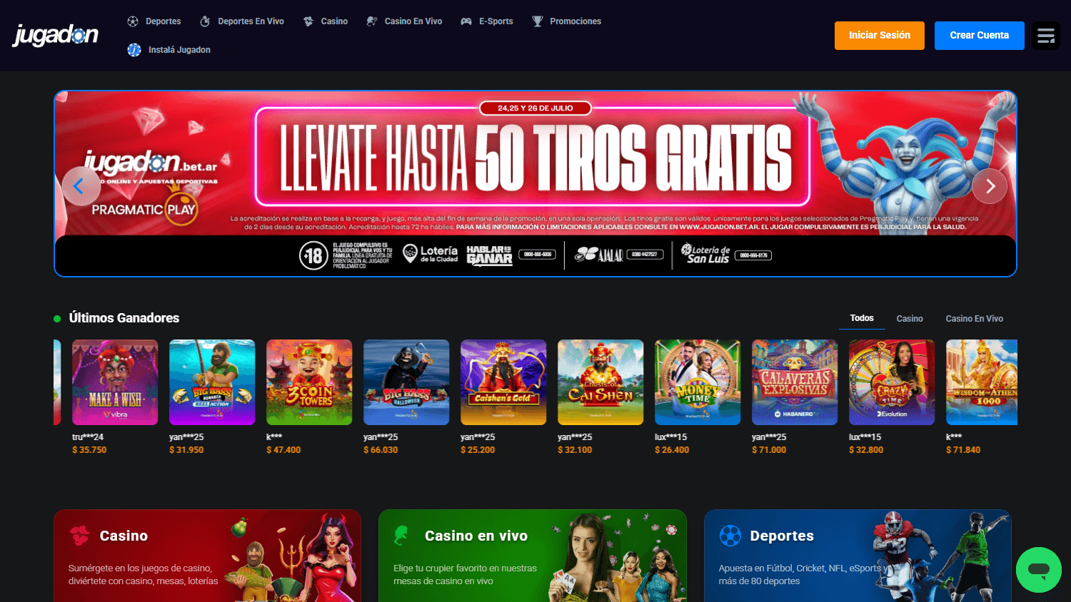 Jugadon_Casino_Ciudad_Autonoma_de_Buenos_Aires_homepage_desktop