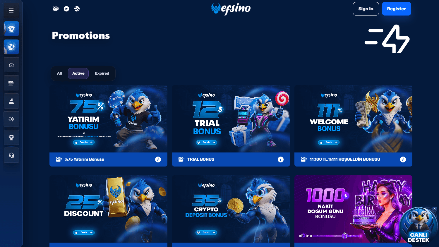Efsino_Casino_promotions_desktop