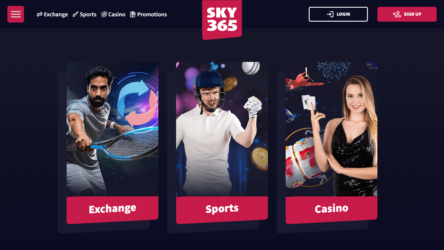 Sky365_Casino_homepage_desktop