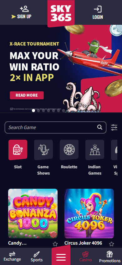 Sky365_Casino_game_gallery_mobile
