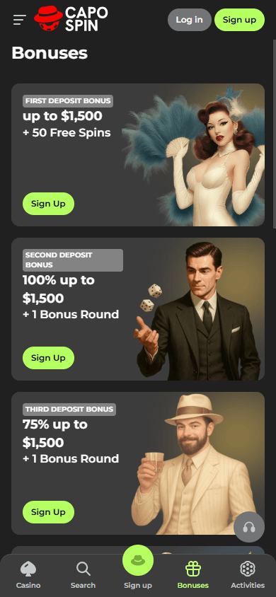 Capospin_Casino_promotions_mobile
